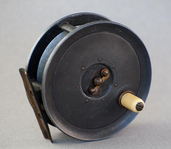 Dingley Fly Reel 3 1/2" William Mills & Son -  Caged Spool Fly Reel