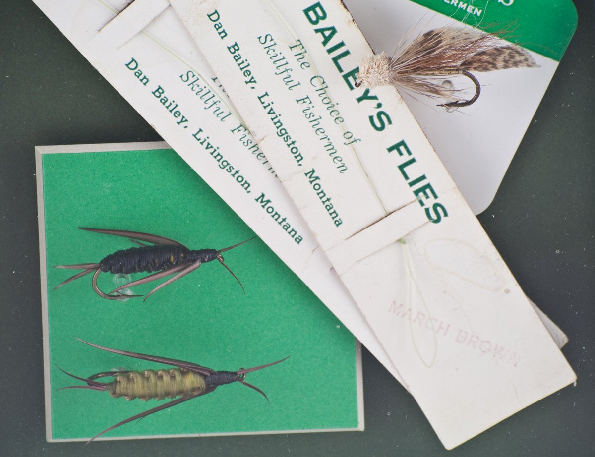Dan Bailey Framed Flies and Ephemera