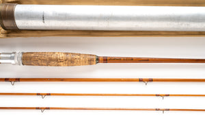 Dickerson 761510 RB (Ray Bergman) Fly Rod 7'6" 3/2 #5 - maker signature and rod markings