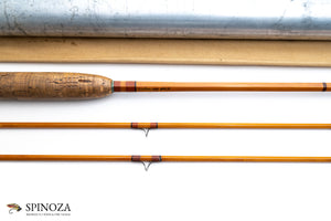 Dickerson Model 8013 Bamboo Fly Rod 8' 2/2 #5 - maker signature and rod markings