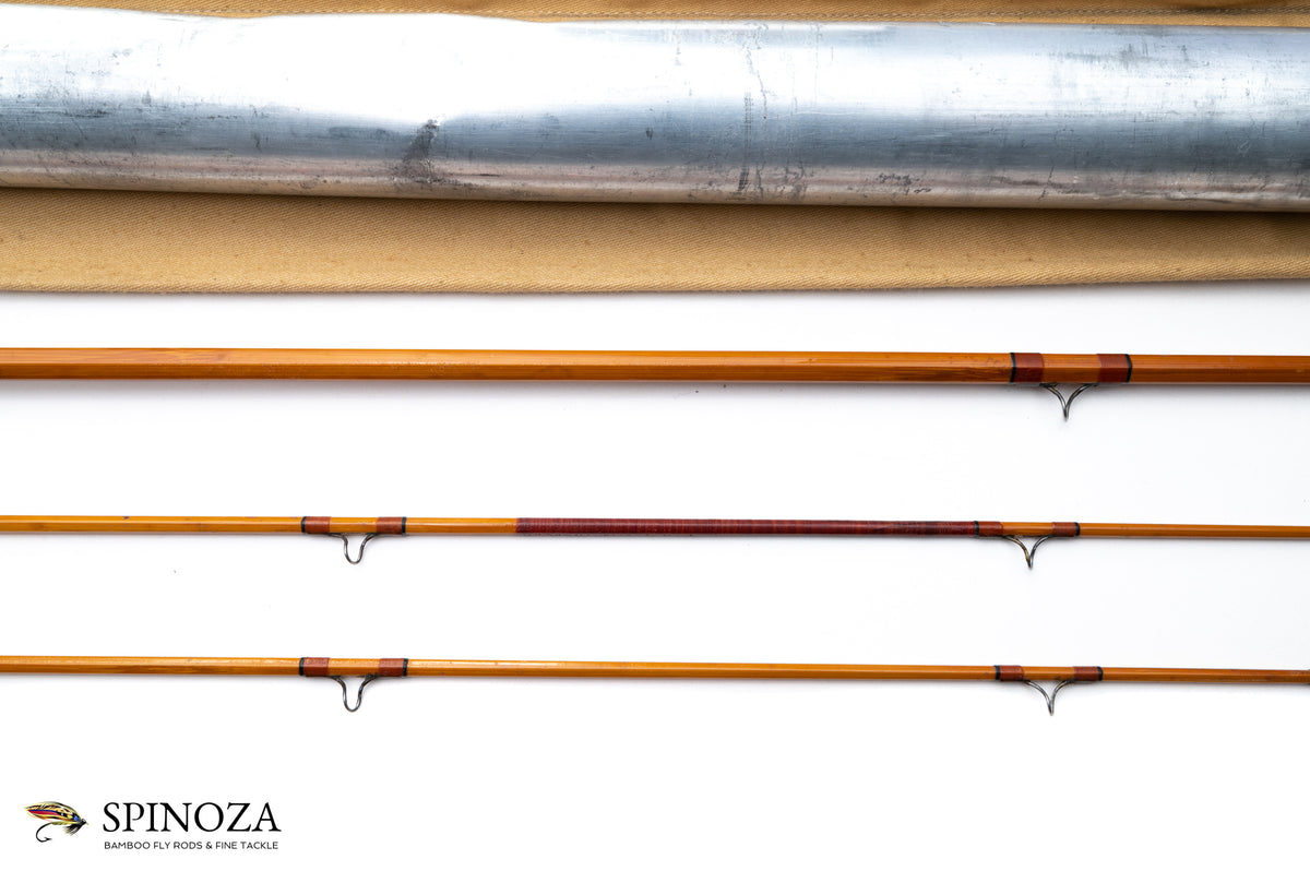 Dickerson Model 8013 Bamboo Fly Rod 8' 2/2 #5 - ferrules and tip tops detail