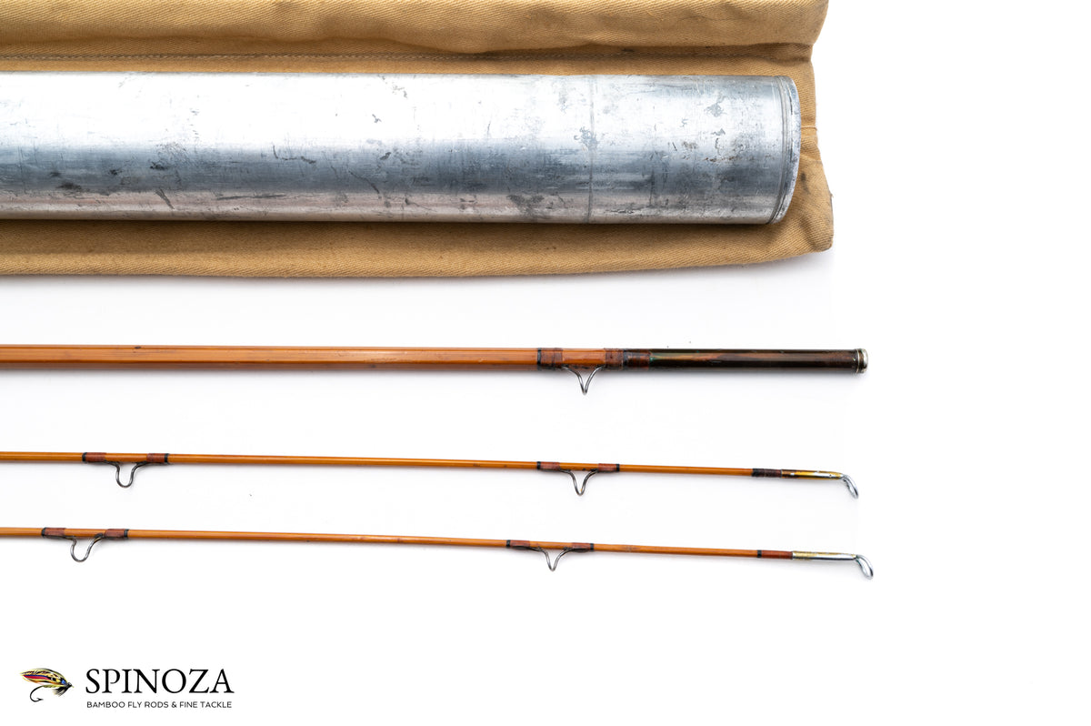 Dickerson Model 8013 Bamboo Fly Rod 8' 2/2 #5 - guides and thread wrapping