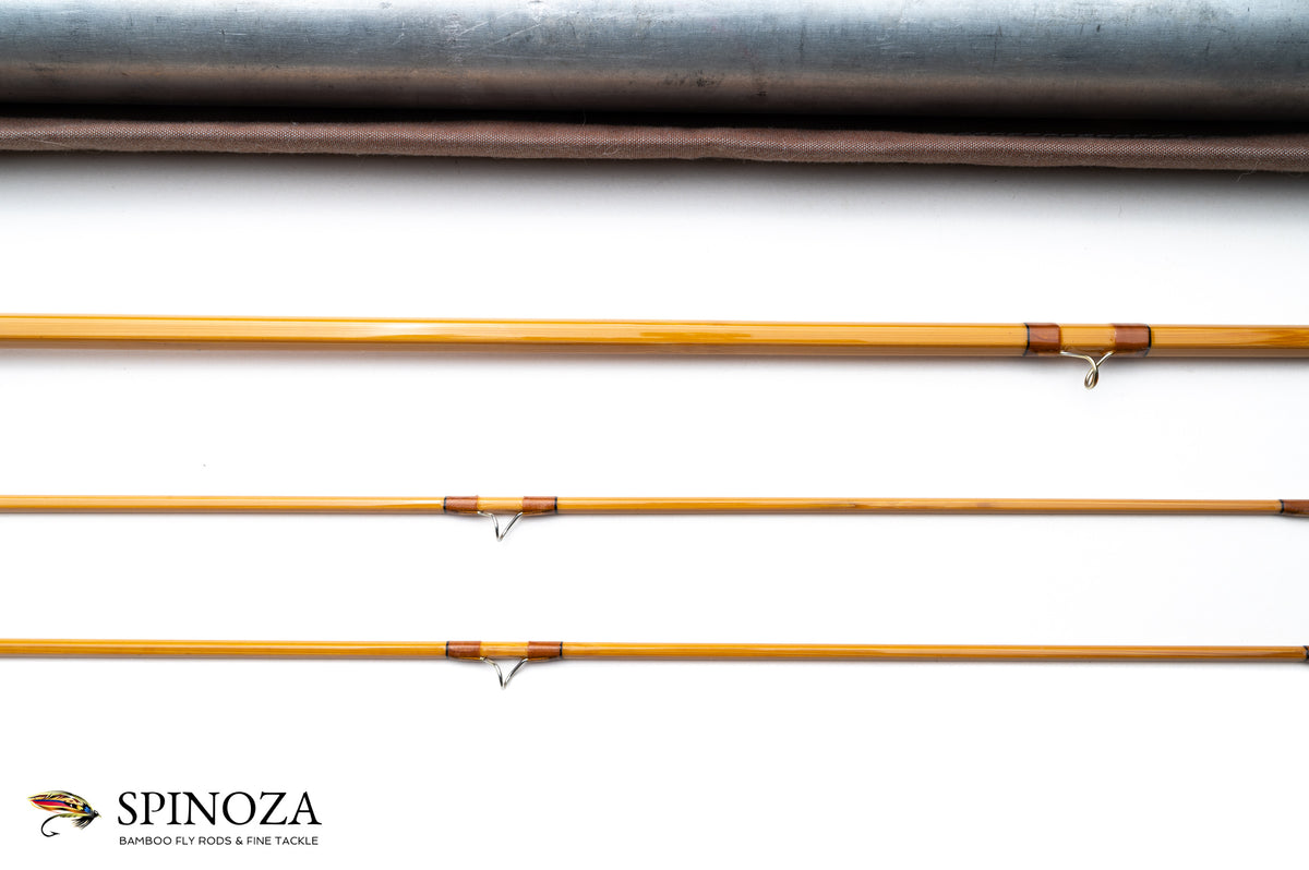 Lyle Dickerson 8014 Bamboo Fly Rod 8' 2/2 #5 - ferrules and tip tops detail