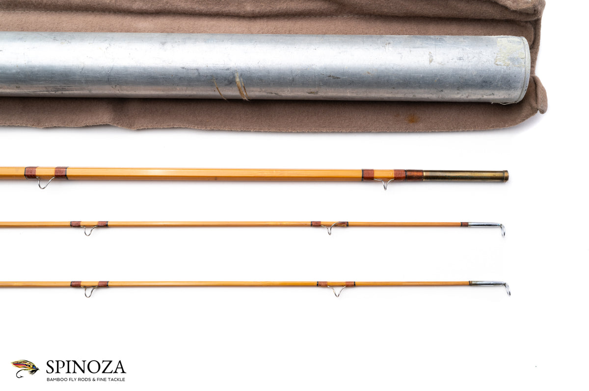 Dickerson 8015 Guide Model Fly Rod 8' 2/2 #6/7 - rod sections with wraps