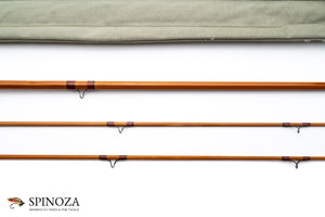 Dickerson Model 8015 Special Bamboo Fly Rod 8' 2/2 #6 - rod sections with wraps