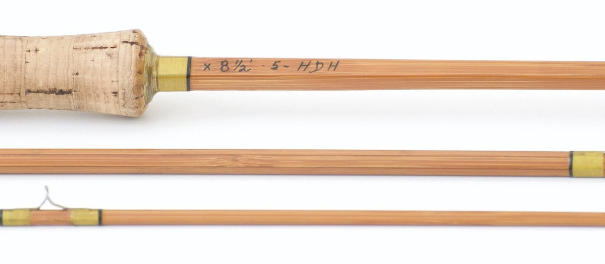 Phillipson - "Pacemaker" 8'6 3/1 5-6wt Bamboo Rod - rod sections with wraps