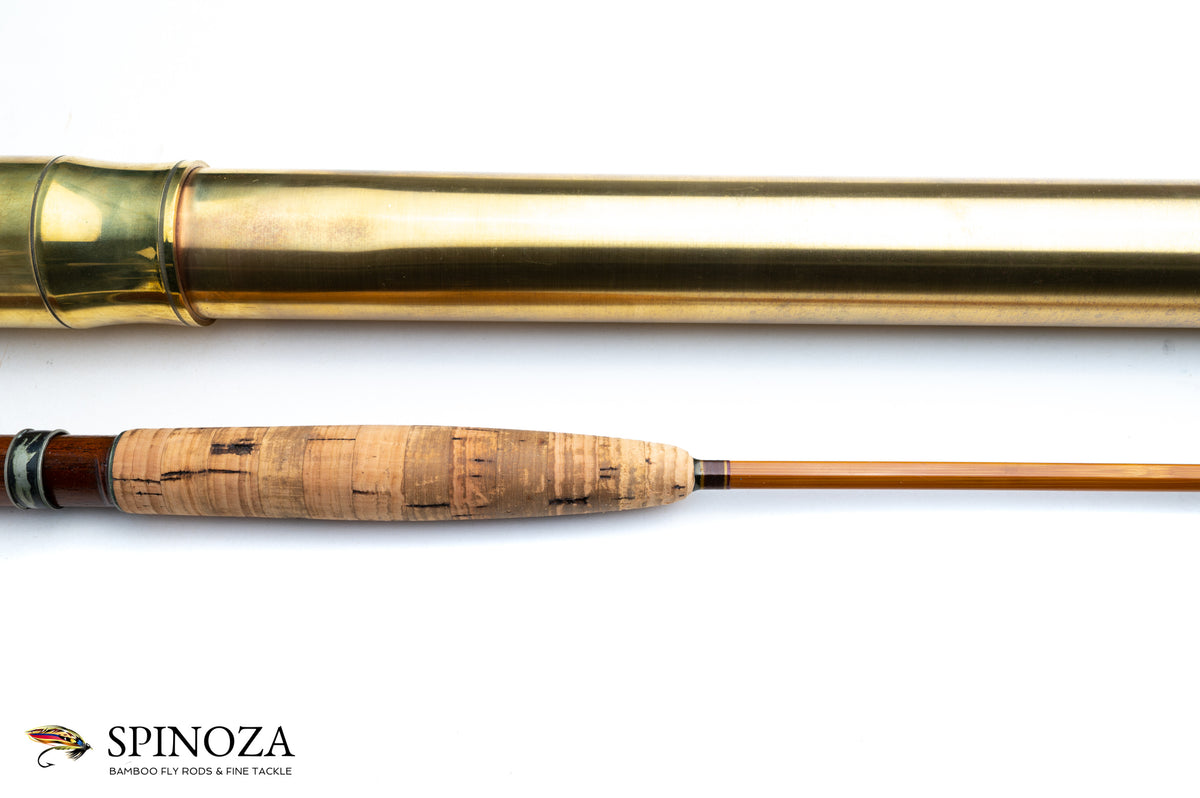 EF Payne Bamboo Fly Rod 5'6" 1/1 #5/6 (A True Payne One Piece Rod!) - maker signature and rod markings