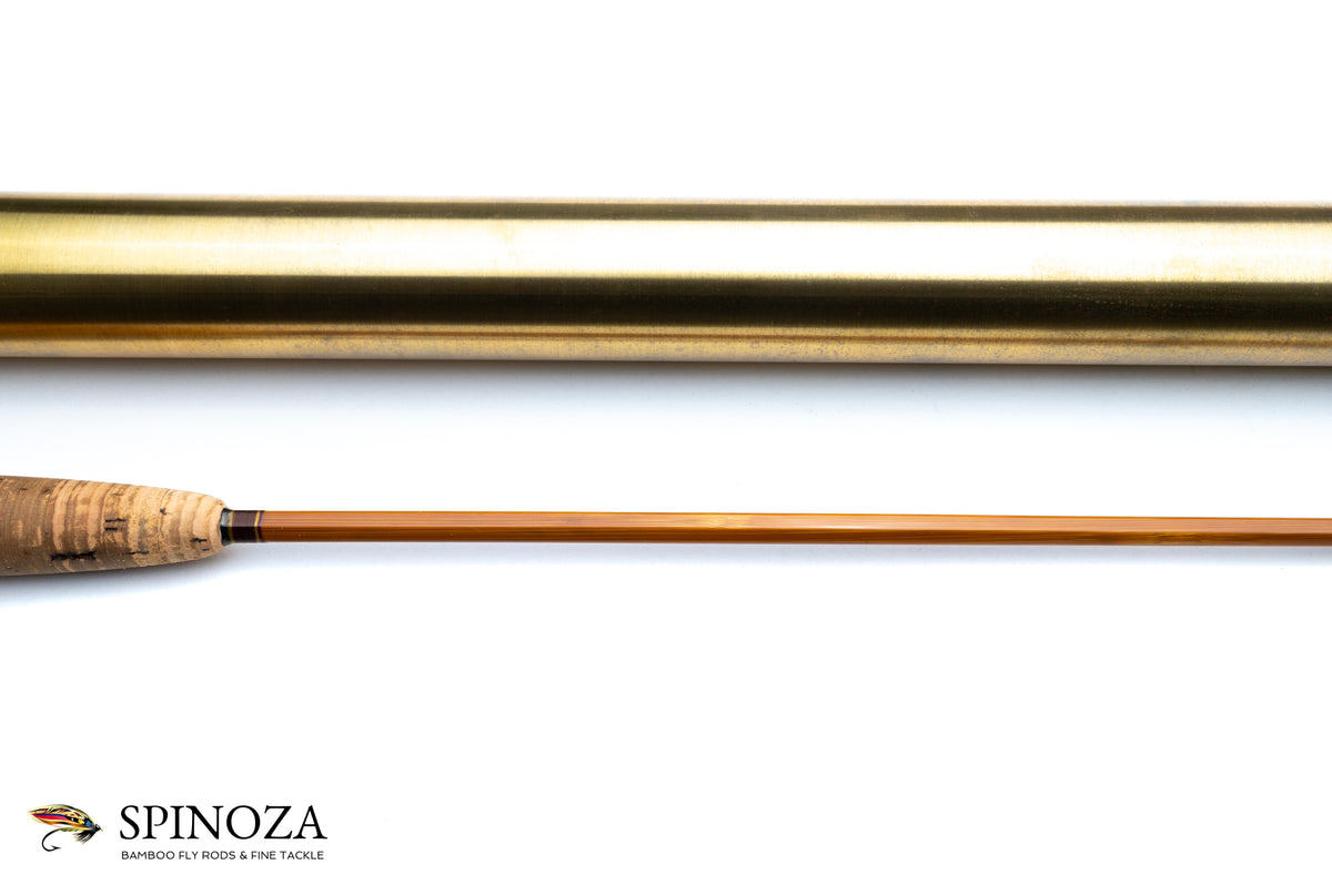 EF Payne Bamboo Fly Rod 5'6" 1/1 #5/6 (A True Payne One Piece Rod!) - rod sections with guides and wraps