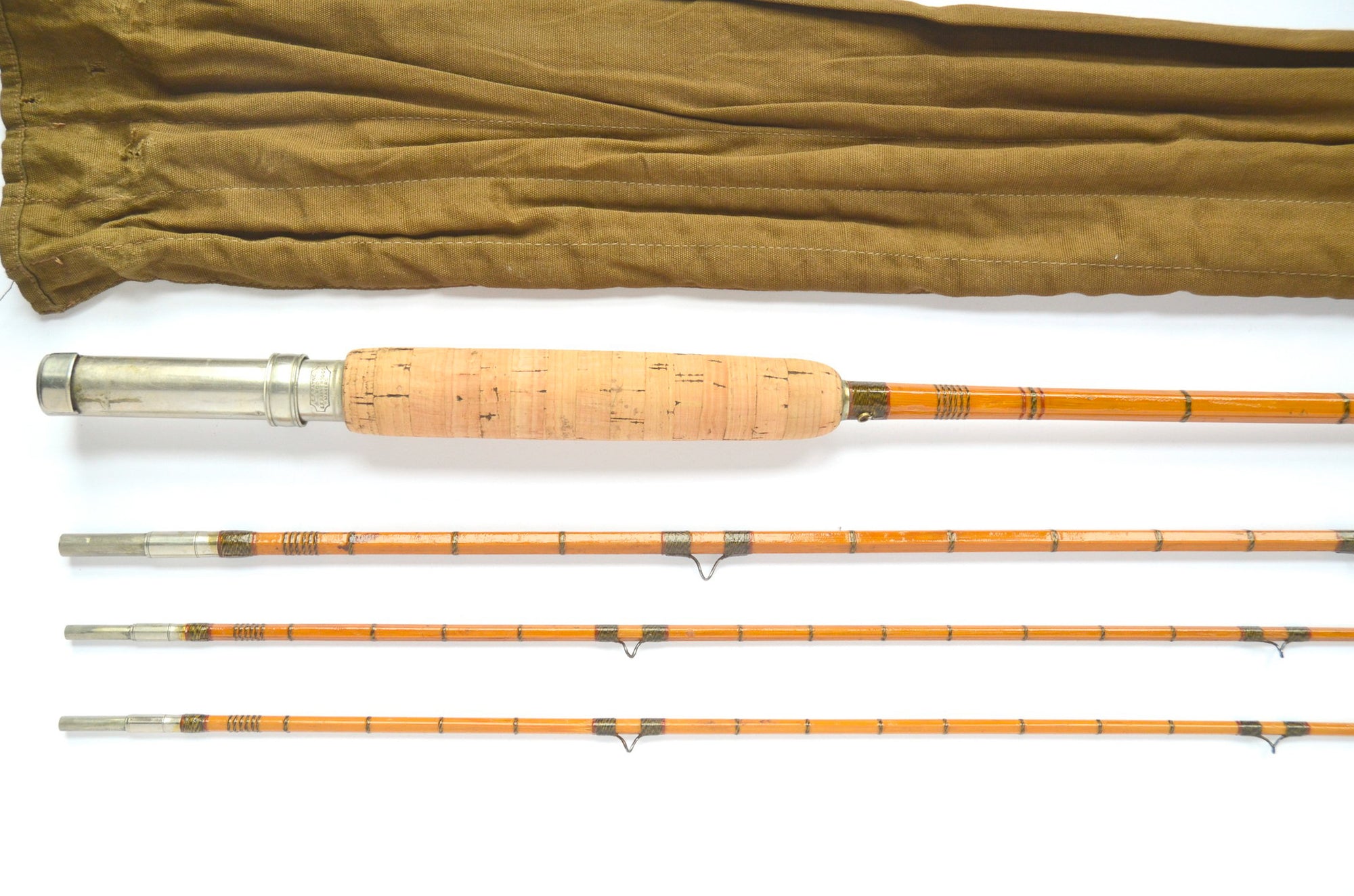 Ed Payne Fly Rod 9' 3/2 #5/6 - handle grip and reel seat detail
