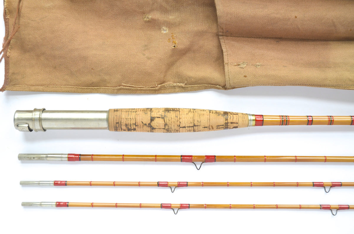 Ed Payne Fly Rod 8'9" 3/2 #3/4 - handle grip and reel seat detail