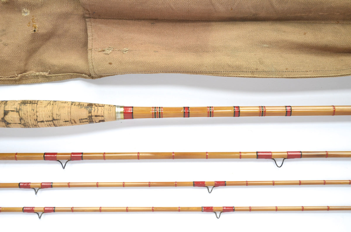 Ed Payne Fly Rod 8'9" 3/2 #3/4 - maker signature and rod markings