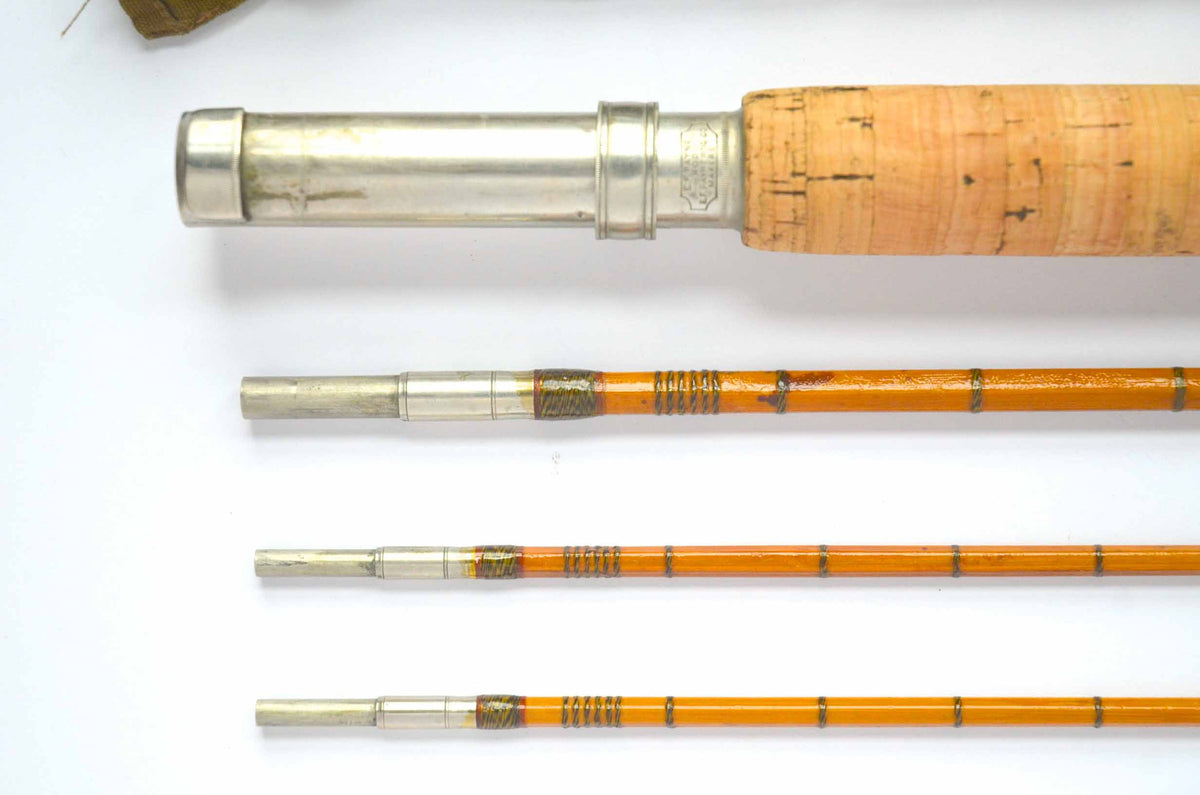 Ed Payne Fly Rod 9' 3/2 #5/6 - rod sections with guides and wraps