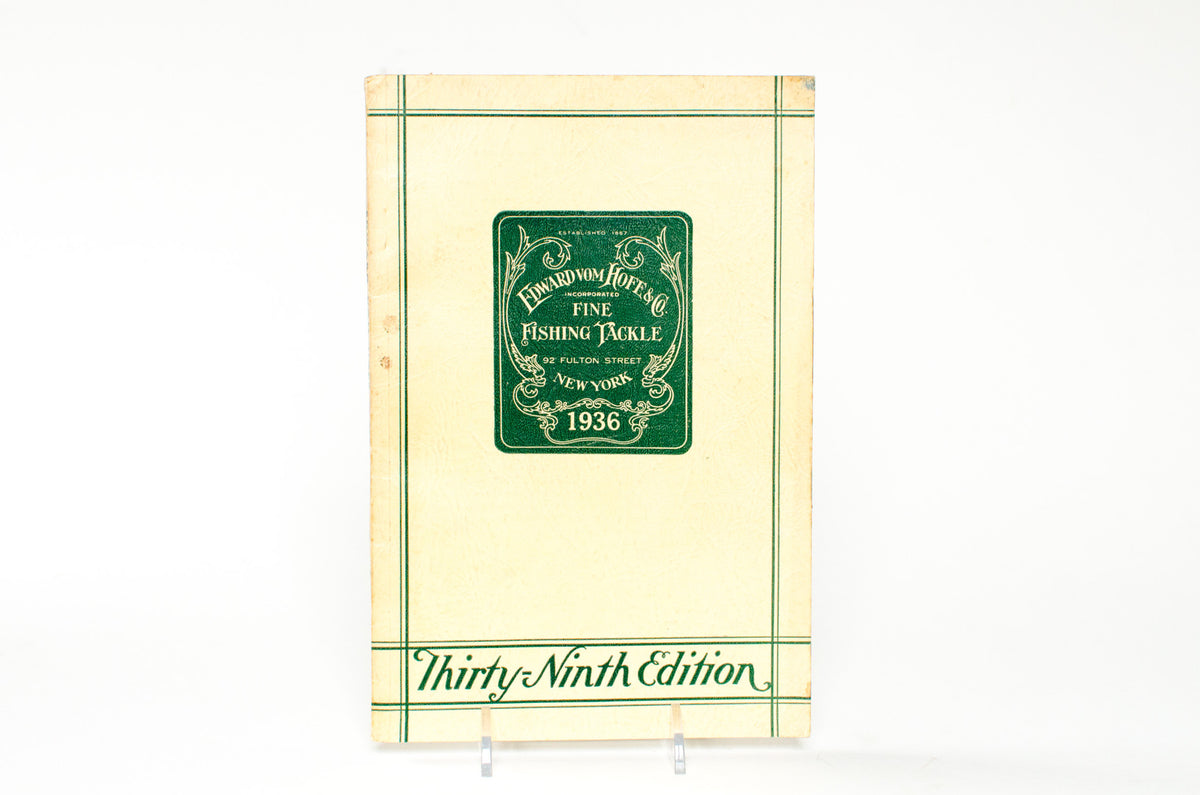 Edward Vom Hofe Catalog 1936