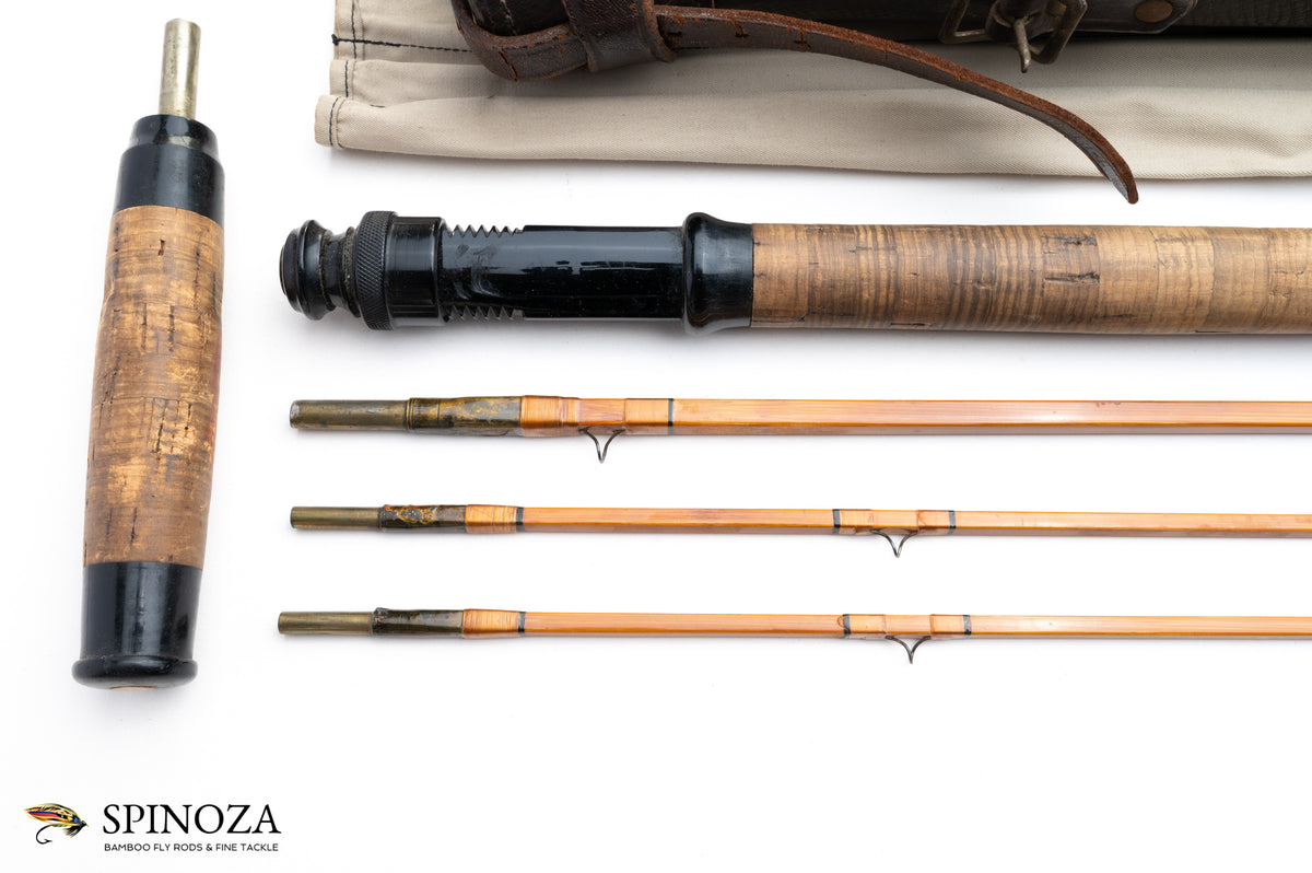 Edwards Quadrate Salmon Fly Rod 9'6" 3/2 #8 - handle grip and reel seat detail