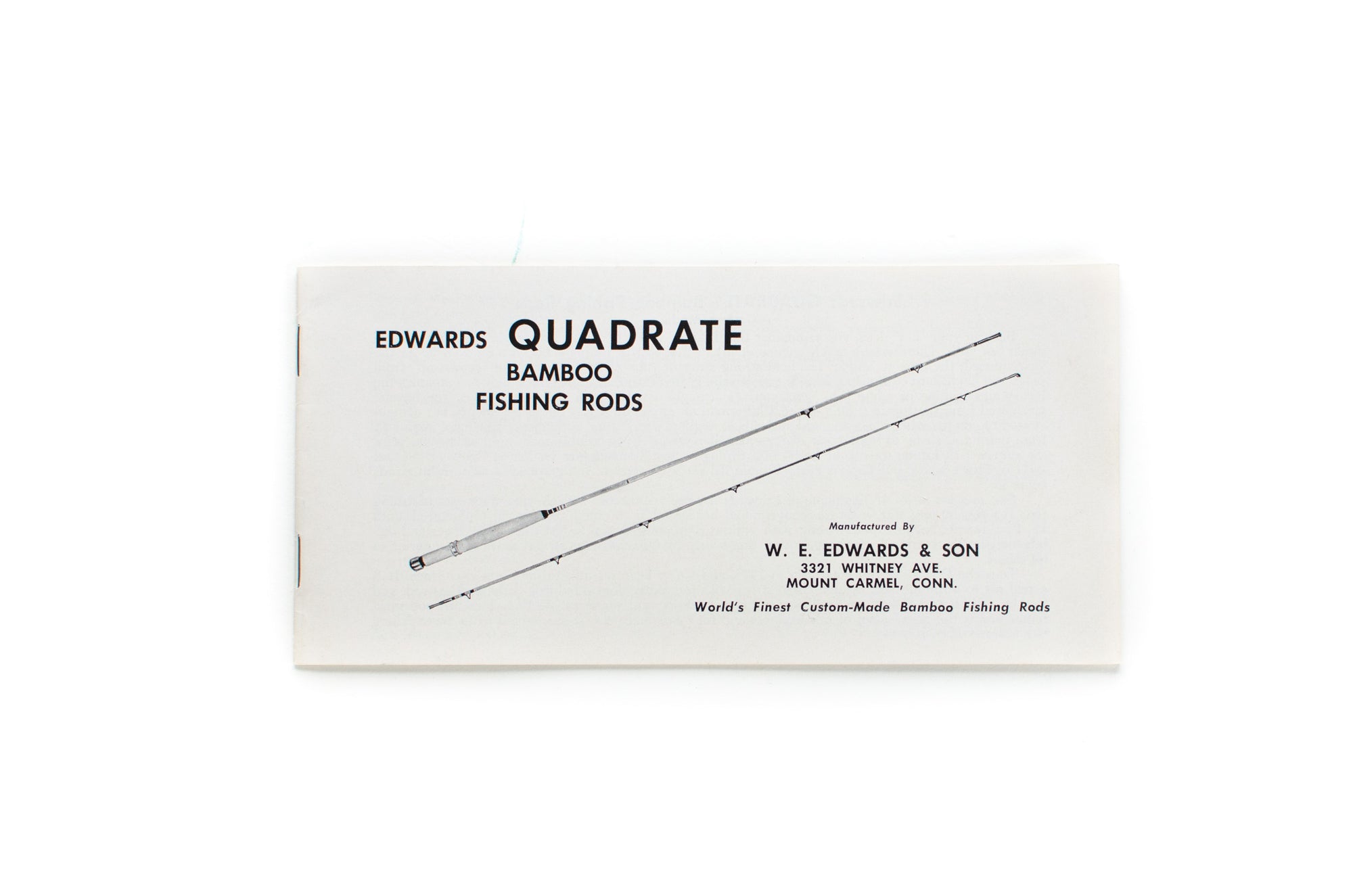 Edwards Quadrate Bamboo Fly Rod Catalog