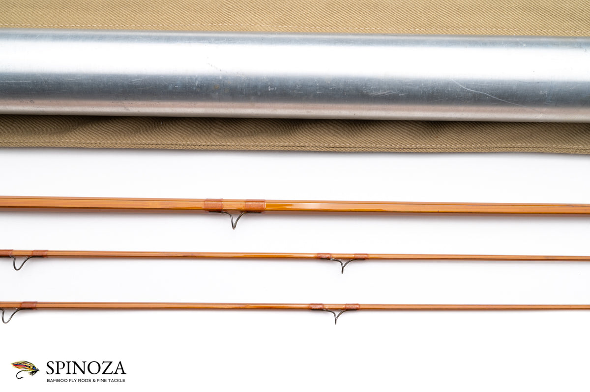 Everett Garrison Model 212E Bamboo Fly Rod 8' 2/2 - ferrules and tips detail