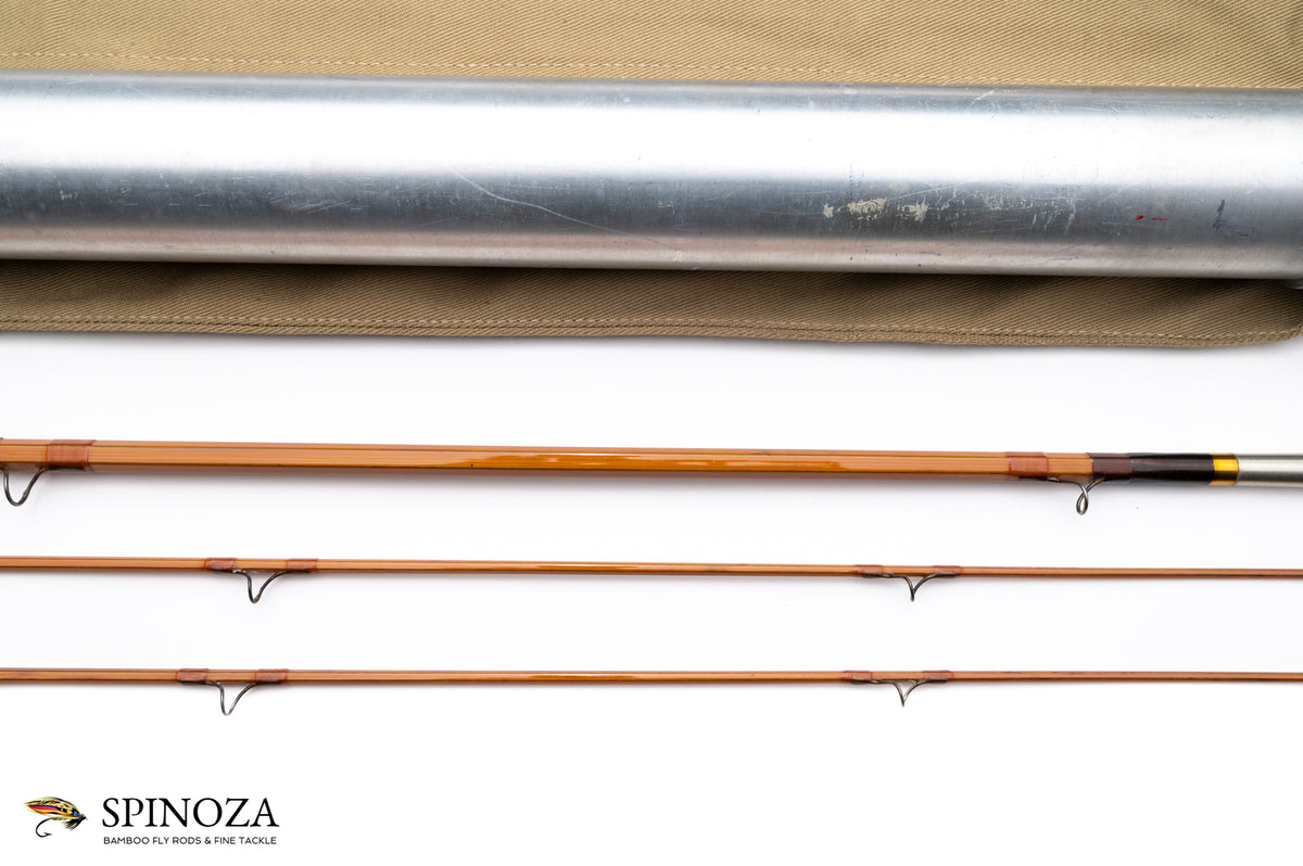 Everett Garrison Model 212E Bamboo Fly Rod 8' 2/2 - full rod assembled view