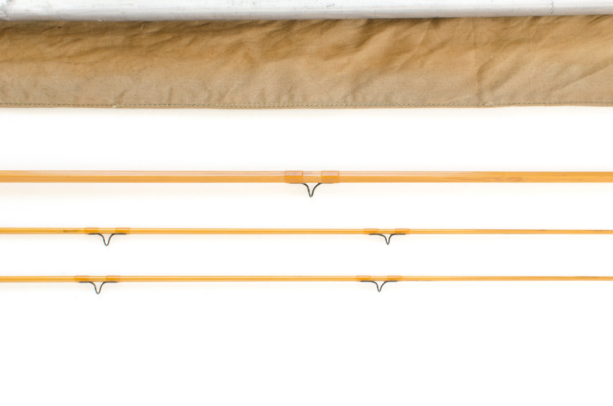 Everett Garrison 206 Fly Rod 7'9" 2/2 #5 - rod sections with guides and wraps
