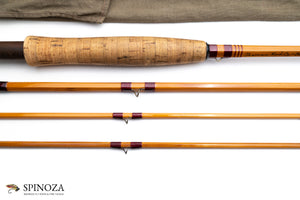 FE Thomas Fly Rod 10'6" 3/2 (Refinished by Sam Carlson) - maker's marking and inscription