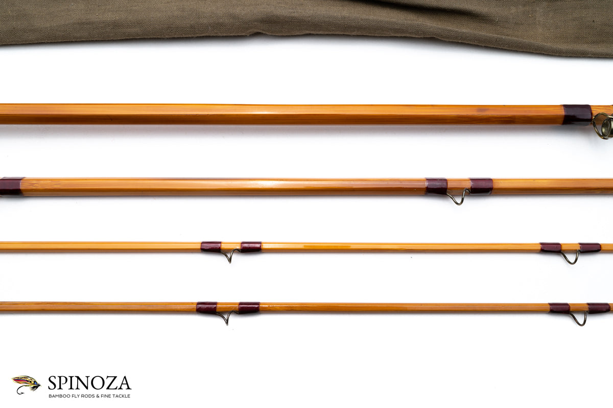 FE Thomas Fly Rod 10'6" 3/2 (Refinished by Sam Carlson) - guide wrapping and spacing