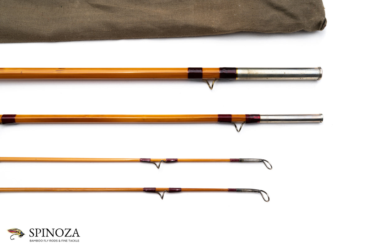 FE Thomas Fly Rod 10'6" 3/2 (Refinished by Sam Carlson) - full rod assembled view