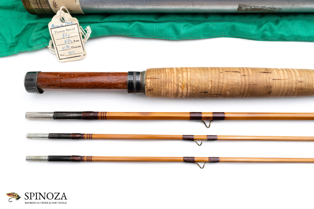 FE Thomas Browntone Fly Rod 8'6" 3/2