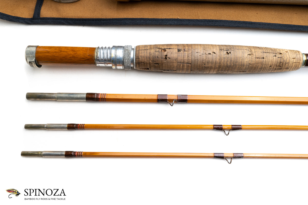 FE Thomas Special Bamboo Fly Rod 9' 3/2 #8/9 - grip and reel seat close-up