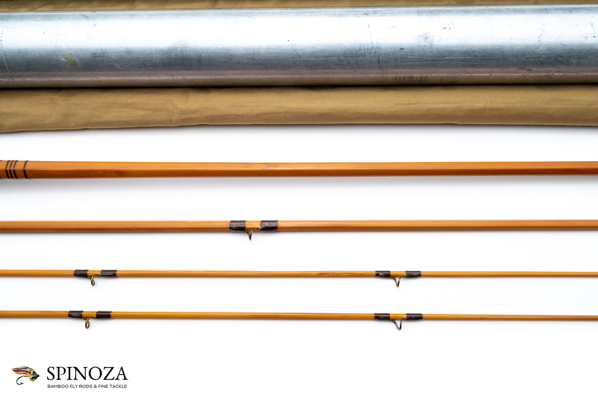 F.E. Thomas Special Fly Rod 8’ 3/2 #4/5 - rod sections with wrapping detail