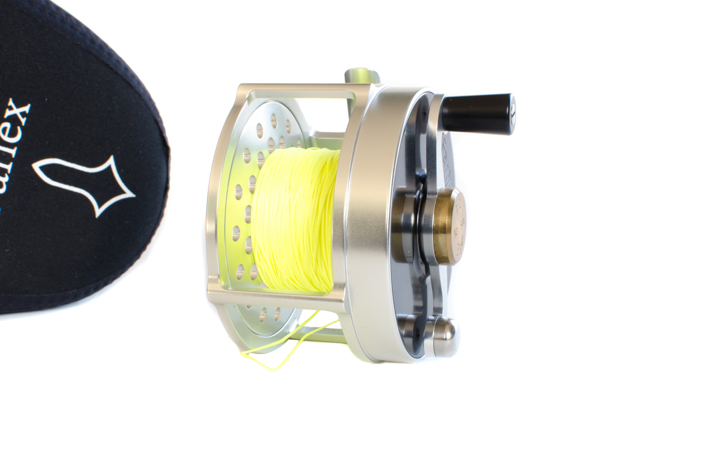 direct drive reel fishing Farlex 3 3/4" S Handle Direct Drive 1-1 Reel