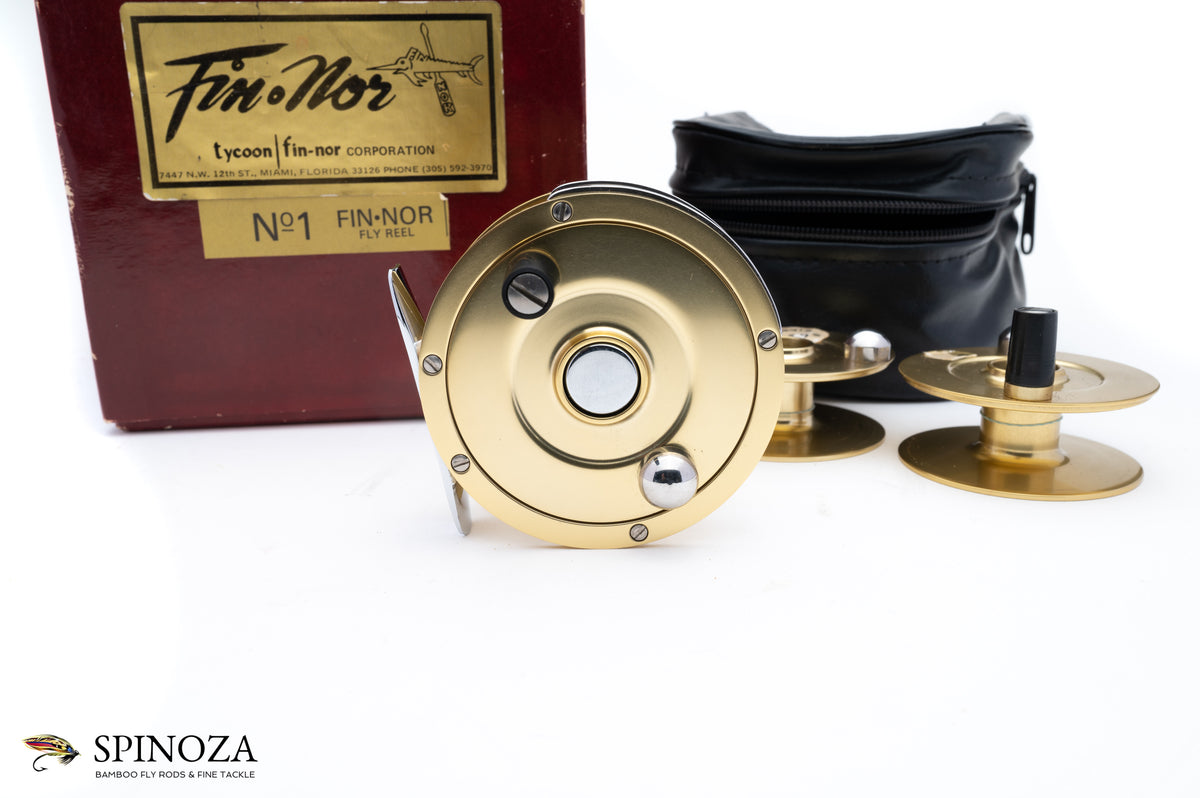 Fin-Nor Wedding Cake 1 Fly Reel with Two Spare Spools