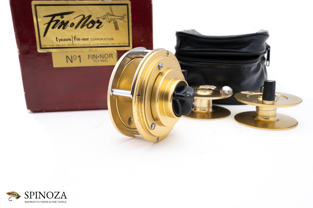 Fin-Nor Wedding Cake 1 Fly Reel with Two Spare Spools
