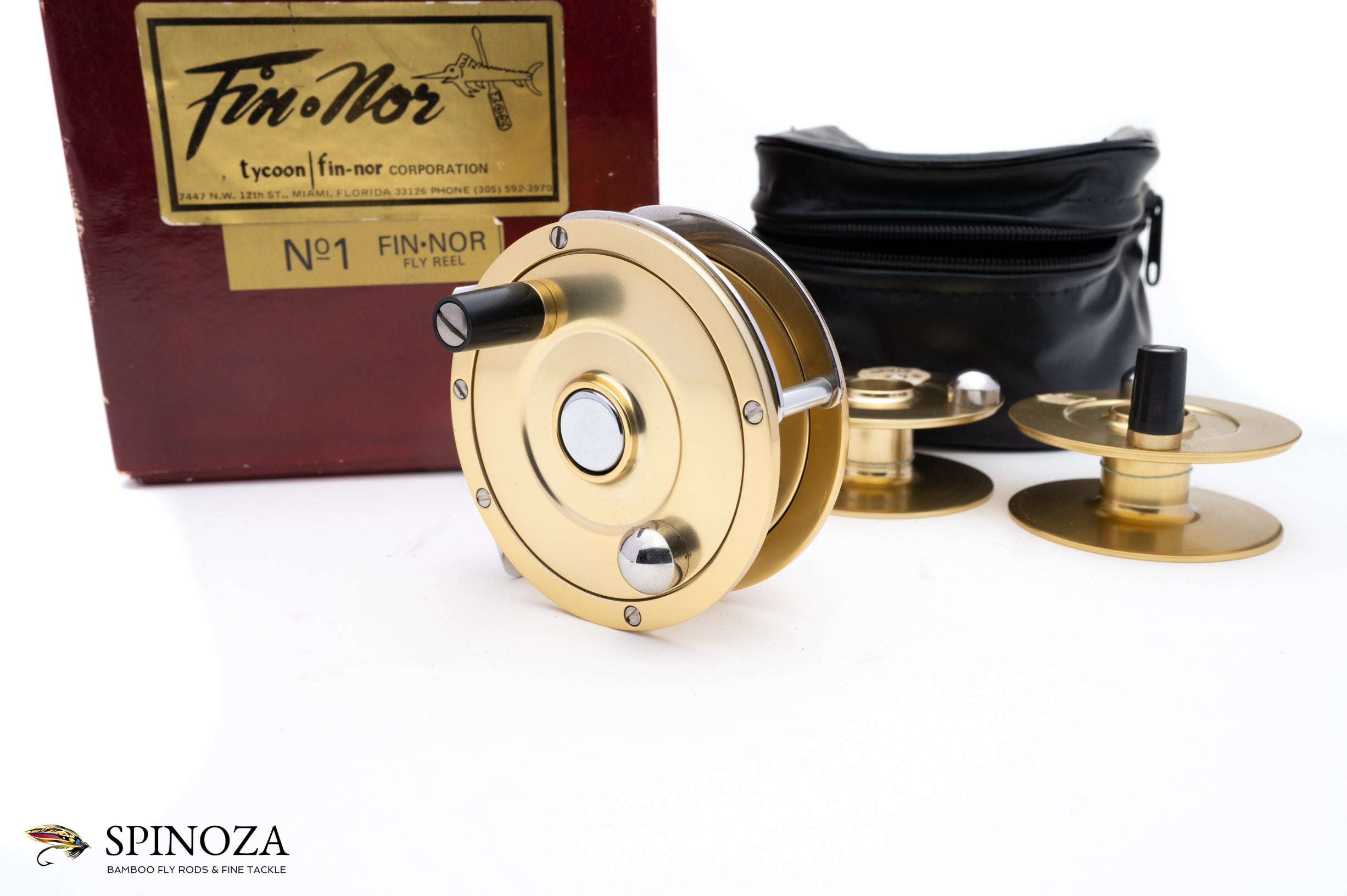 fin-nor saltwater fly fishing reels 1 Fin-Nor Wedding Cake 1 Fly Reel with Two Spare Spools
