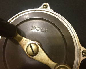 Julius Vom Hofe / H.L. Leonard -- 3" Raised Pillar Fly Reel