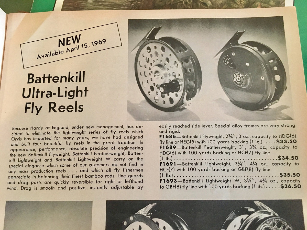 Orvis Battenkill Lightweight Wide 3 1/4" Fly Reel 