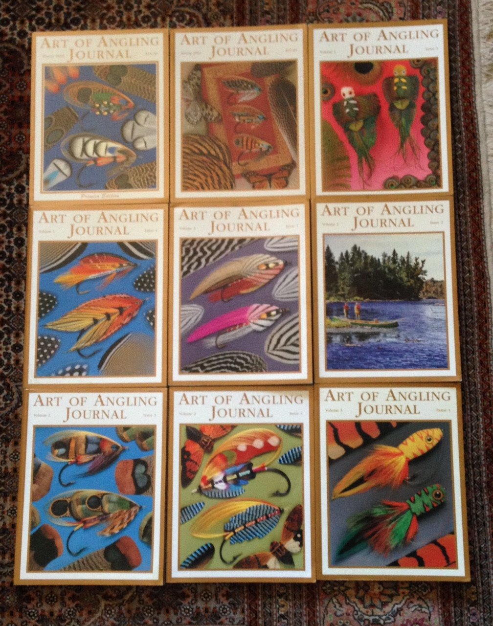 Art of Angling Journal - Complete Set