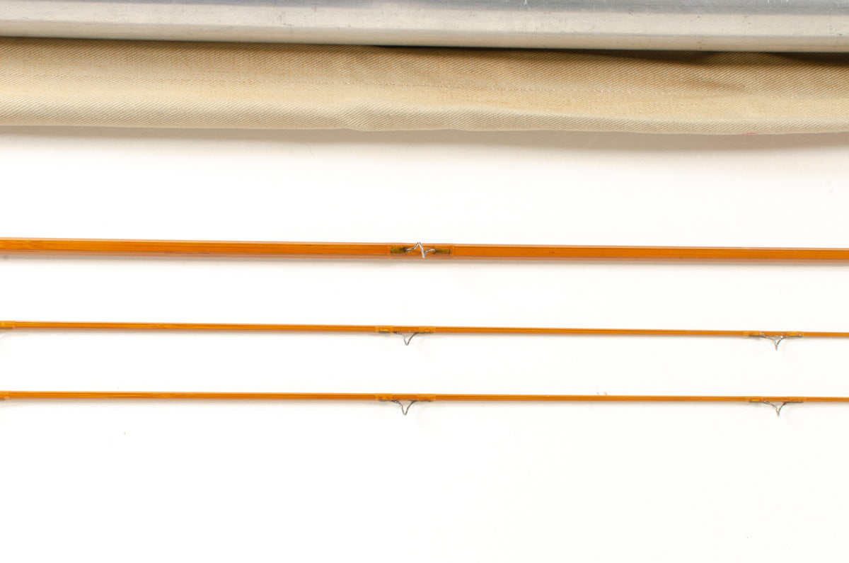 Everett Garrison 204 Fly Rod 7'6" 2/2 #4 - ferrules and tip tops detail
