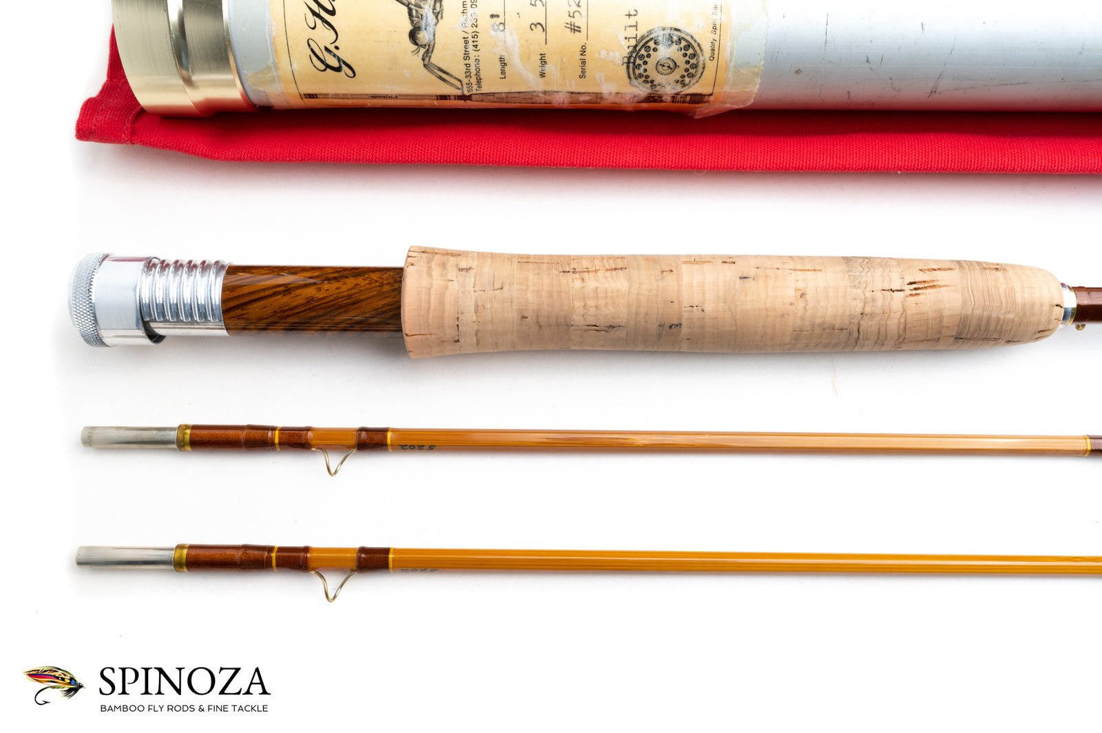Gary Howells Bamboo Fly Rod 8' 2/2 #4