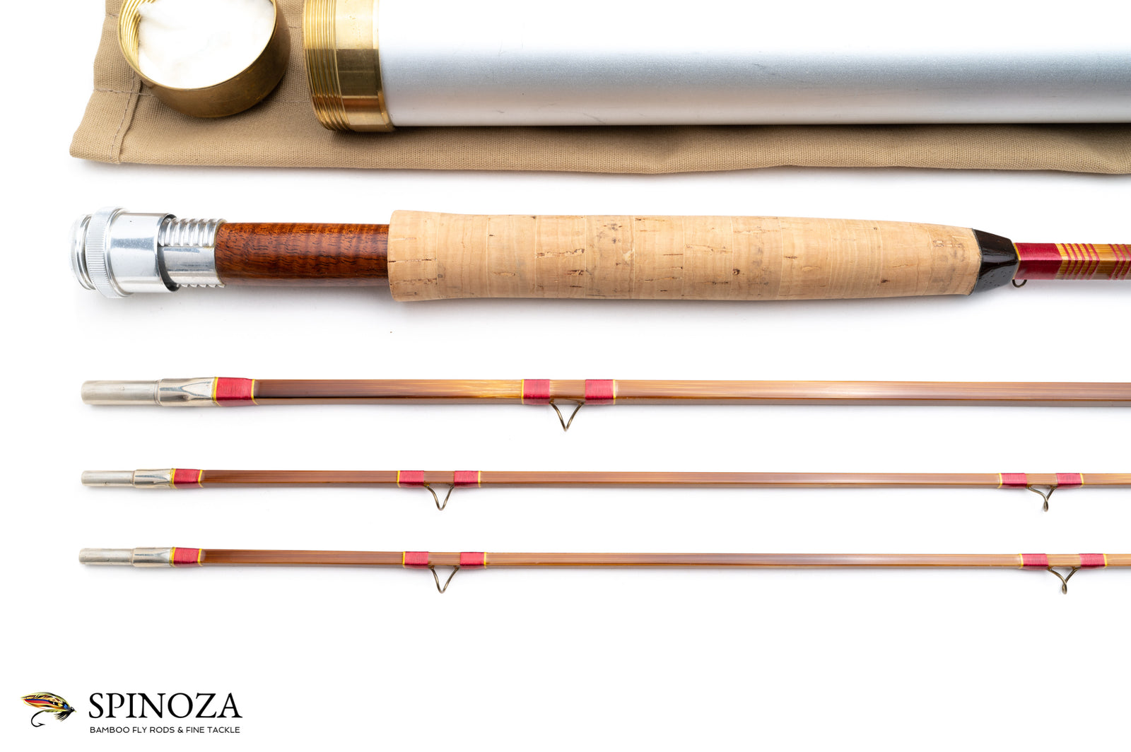 George Guba Quad Bamboo Fly Rod 8' 3/2 #5