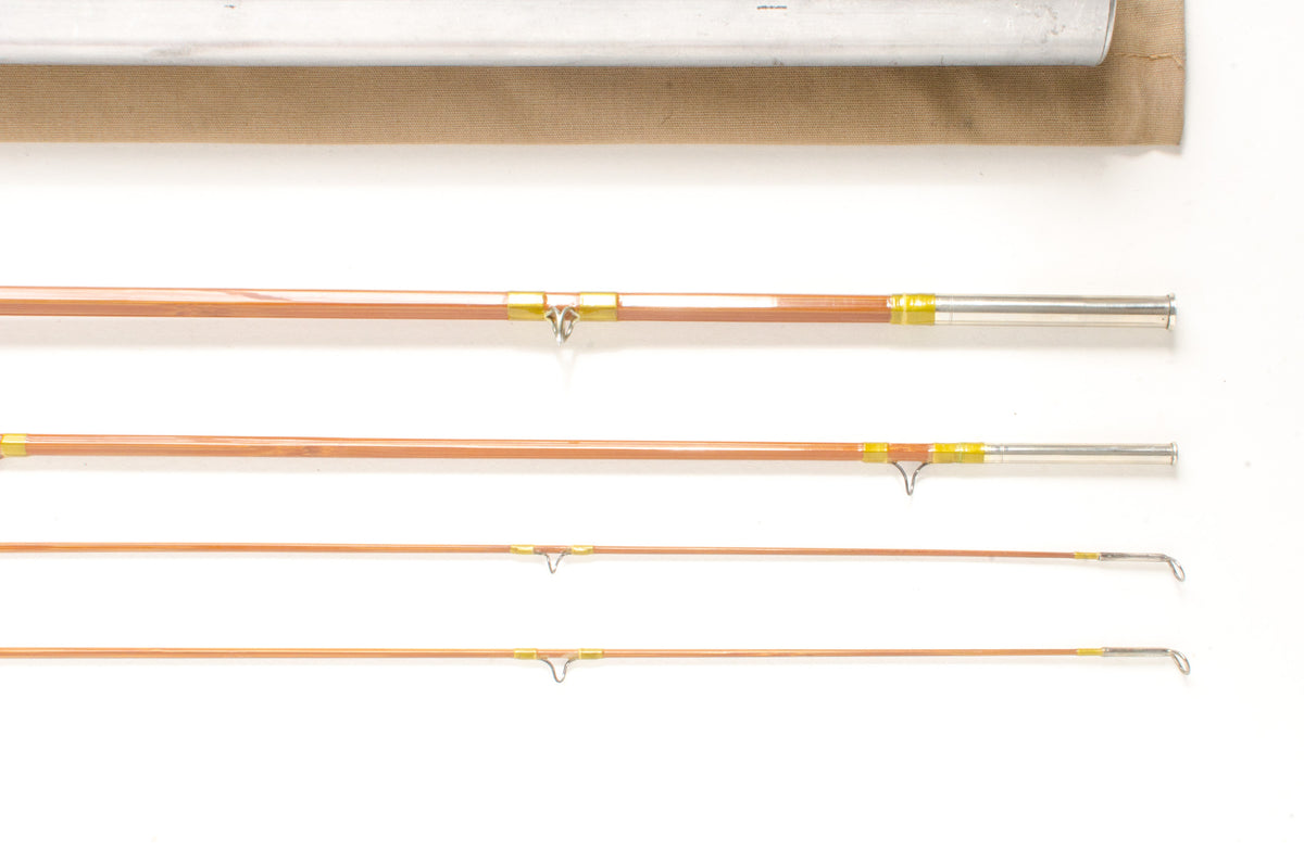 Goodwin Granger Fly Rod 8'6" 3/2 #5 - rod sections with guides and wraps