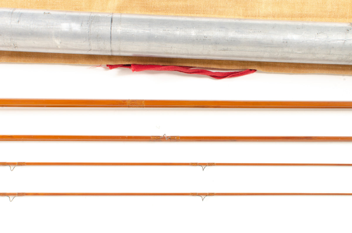 Granger Victory Fly Rod 8'6" 3/2 #5 - rod sections with guides and wraps