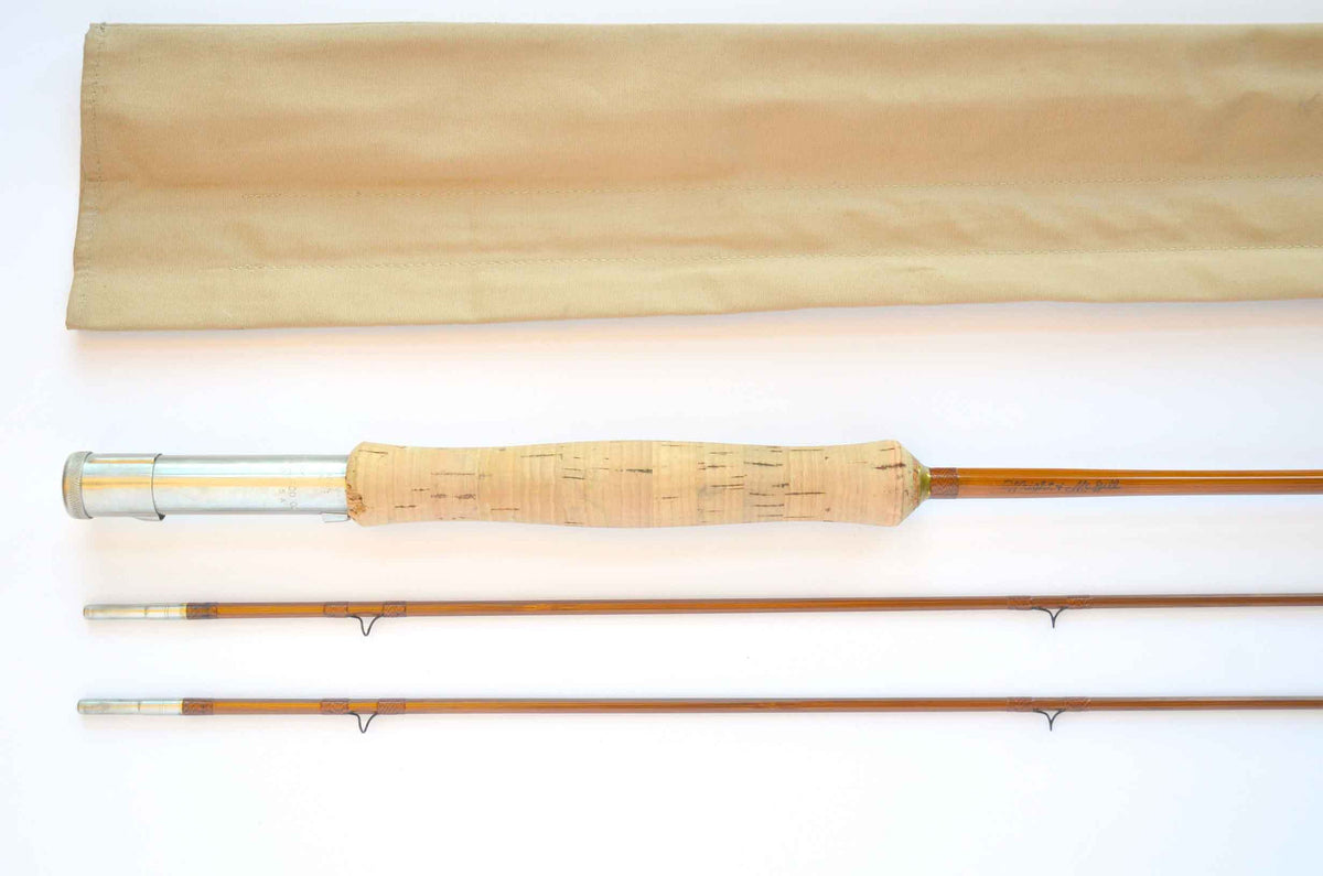 Wright & McGill Granger Victory Fly Rod 7' 2/2 #4 - handle grip and reel seat detail