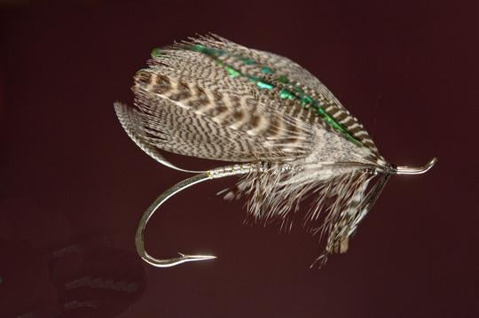 Ken Iwamasa Salmon Fly - Grey Salmon Fly 1.5 