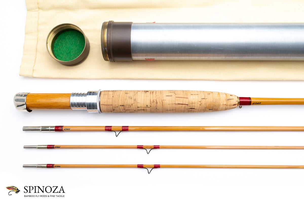 HL Leonard Fly Rod 7'6" 3/2 #4 - grip and reel seat close-up