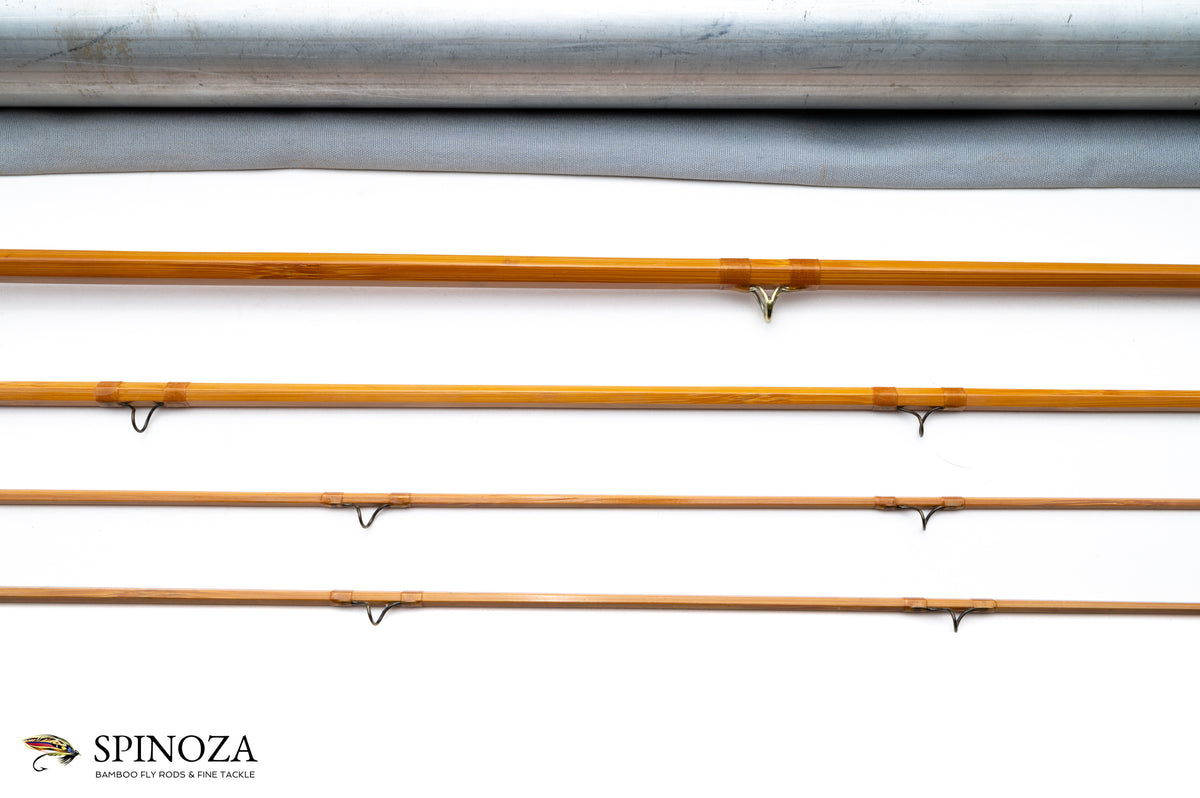 Leonard Model 50 Fly Rod 8' 3/2 #5/6 - rod sections with wrapping detail