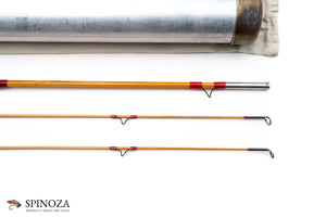 HL Leonard Model 39 Fly Rod 7'6" 2/2 #5/6 - ferrule detail and joints