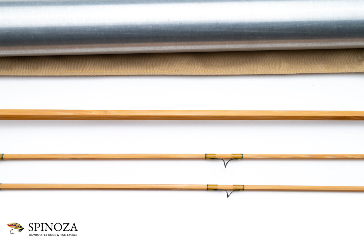 HL Leonard Deluxe Bamboo Fly Rod 7'6" 2/2 #5 - guide wrapping and spacing