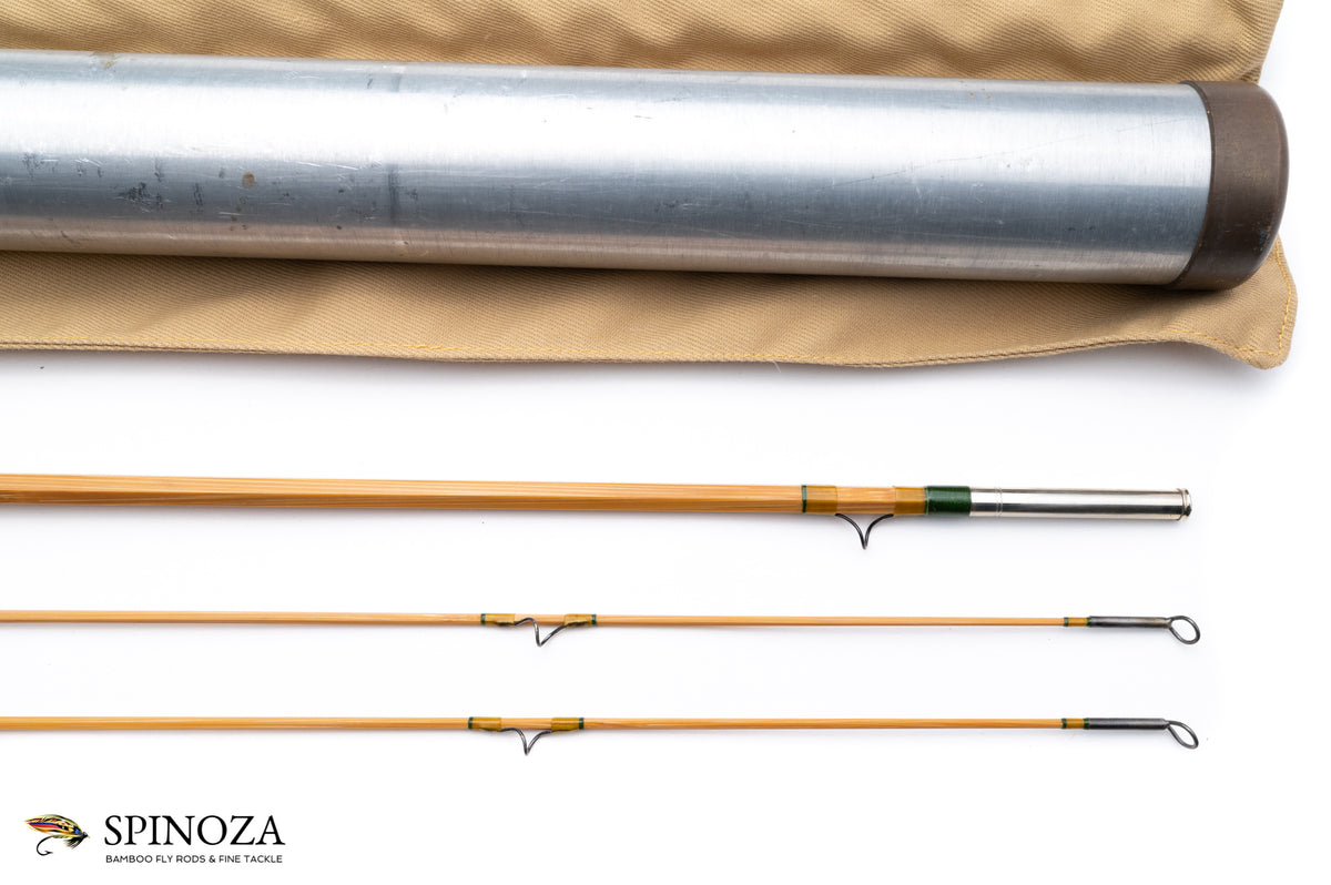 HL Leonard Deluxe Bamboo Fly Rod 7'6" 2/2 #5 - tip section and guides