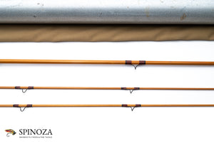 Leonard Duracane Model 704 Fly Rod 7' 2/2 #4 - ferrule detail and joints
