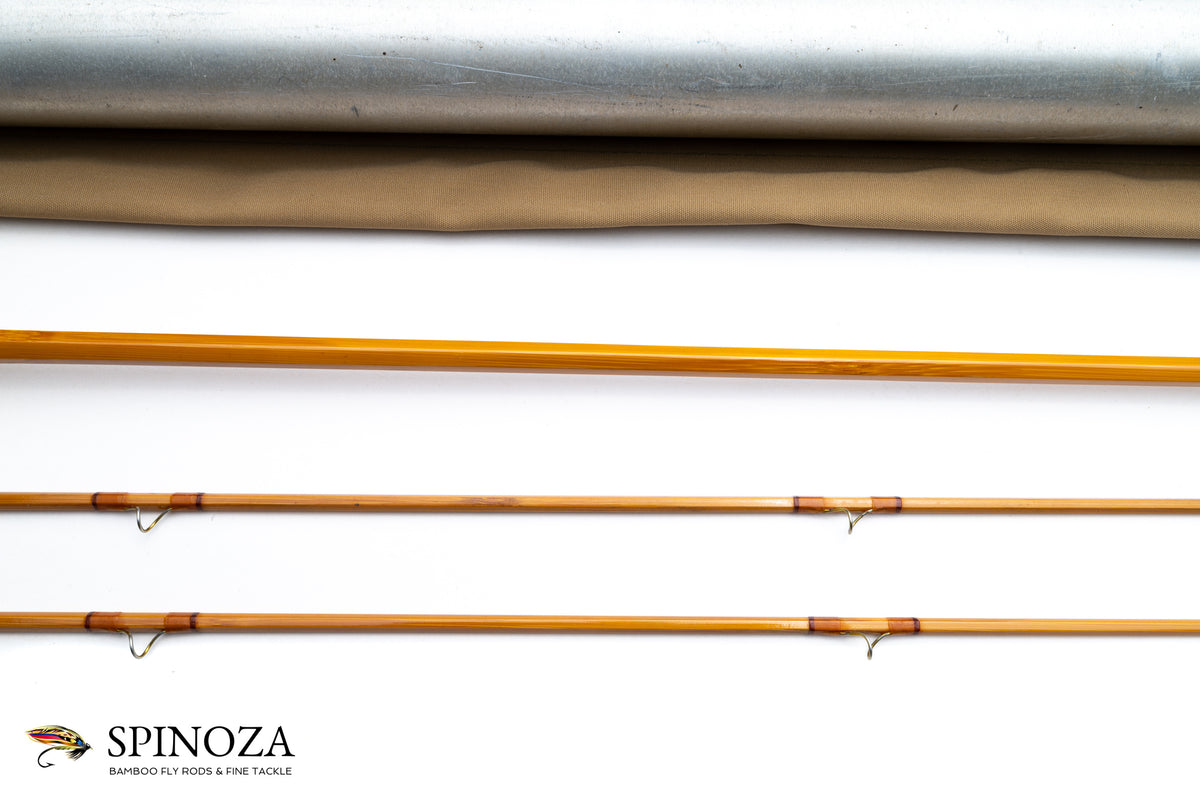 Leonard Model 39-5 Fly Rod 7'6" 2/2 #5 - rod sections with wrapping detail