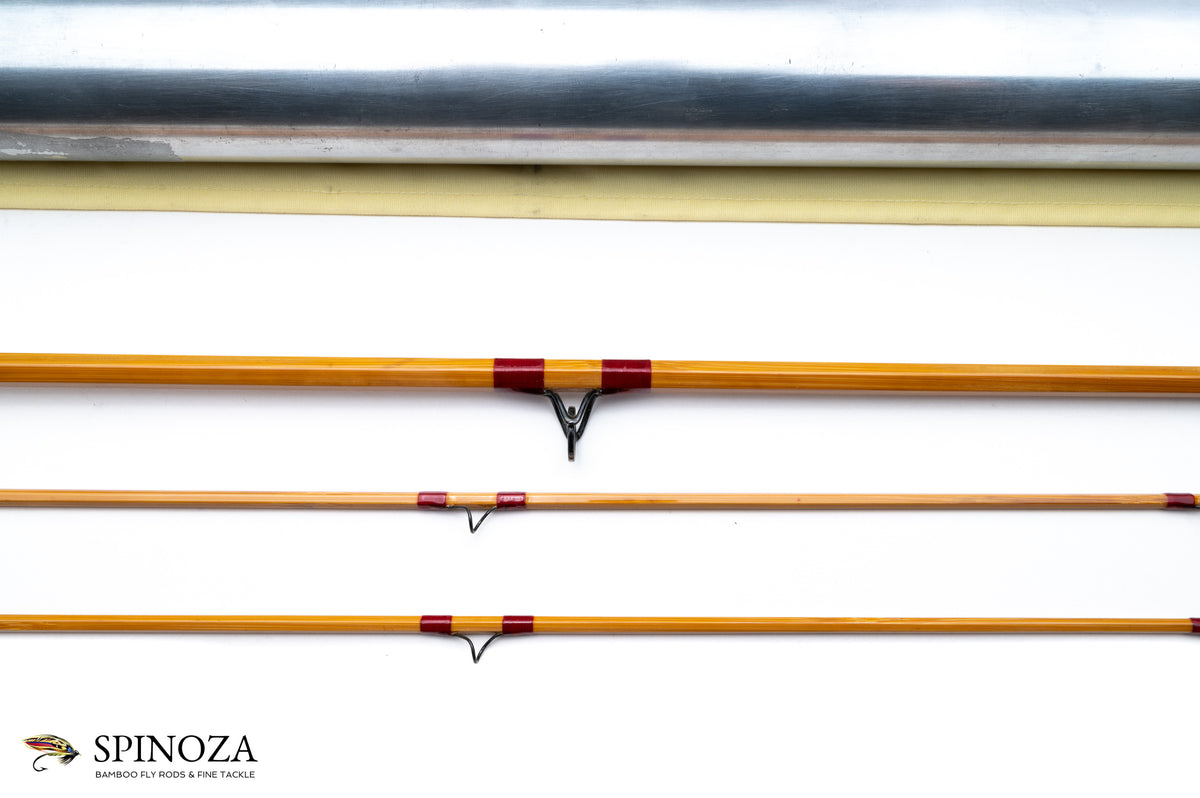 HL Leonard Model 40-7 Bamboo Fly Rod 8' 2/2 #7 - guide wrapping and spacing